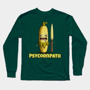 Psycornpath Cornhole Player Design Long Sleeve T-Shirt